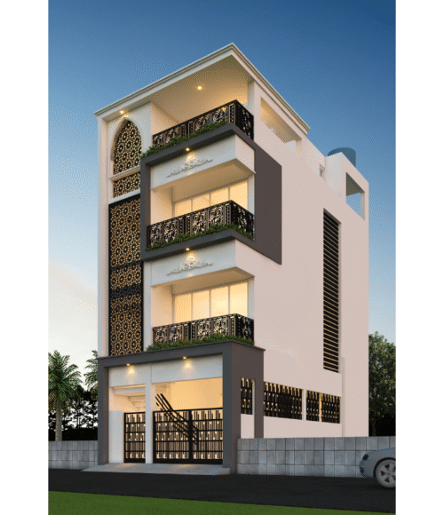 Completed Residential Project in Madhavaram by Arabtech Construction