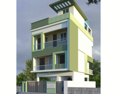 Ongoing Residential Project in Kundrathur by Arabtech Construction